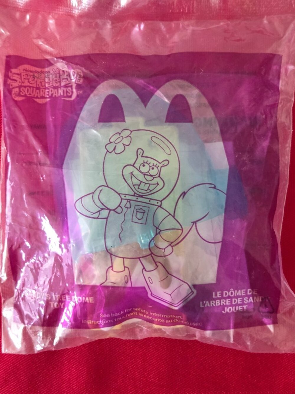 2021 SPONGEBOB SQUAREPANTS, SANDY'S TREE DOME TOY, MINT IN THE PACKAGE!!!